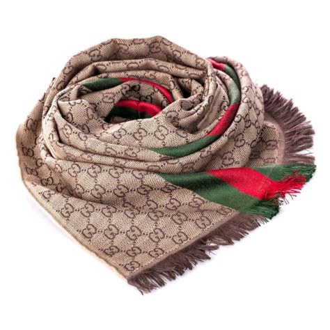 gucci vintage scarf wool